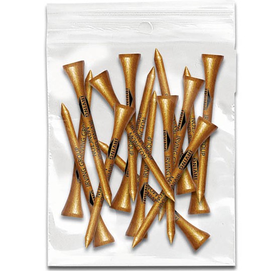 Ziplock Golf Tee Pack - 15-2 3/4 in. Tees