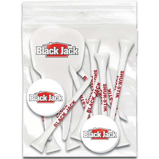 Ziplock Golf Tee Pack - 10-2 3/4 in. Tees