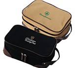 21A-1400-EMB - Classic Canvas Travel Kit - Embroidered