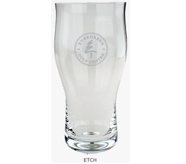Captains Beer Glass 18oz - ETCH